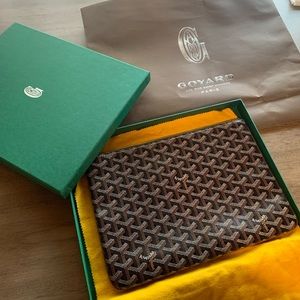 Goyard Zipper clutch